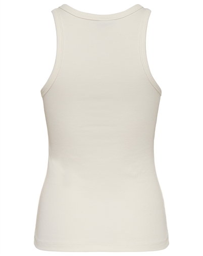 JDY - JDYTulle Life Pearl Tank Top - Cloud Dancer